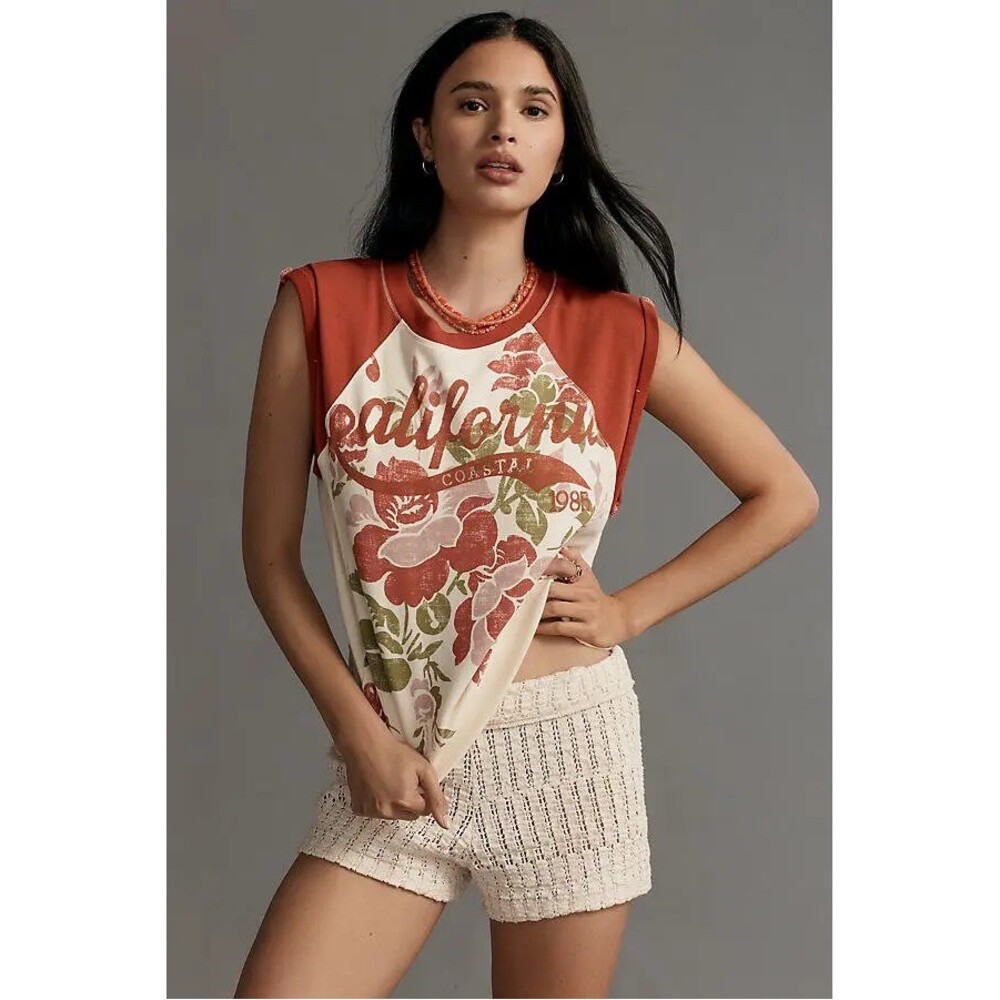 Pilcro California Coastal Muscle Sweatshirt XS